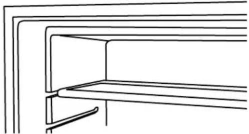 Inglis I8RXCGFXQ - Remove and replace the freezer shelf - 1