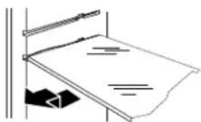 AMANA A9RXNGFYB - Pour enlever et réinstaller une tablette : - 2