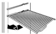 AMANA A9RXNGFYB - To remove and replace a shelf: - 1