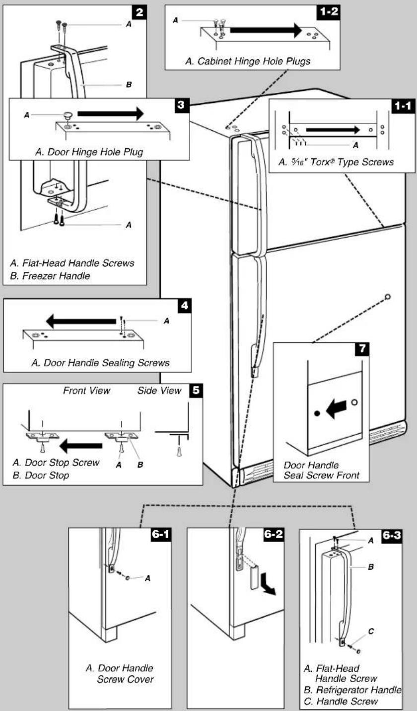 AMANA A9RXNGFYB - Style 1-Standard Door - 5