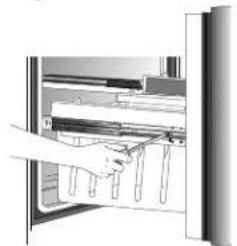 MAYTAG MFI2569YEW - Pour enlever le tiroir : - 2