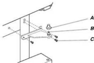 AMANA ABB2224WED - Dépose et réinstallation de la porte - 2