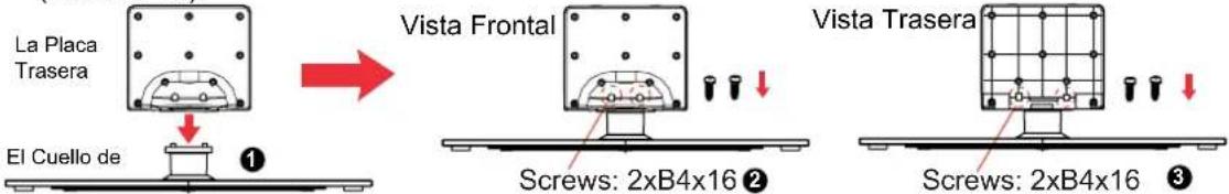 HAIER LE55B1381 - Instrucciones para la fijación de soporte de TV - 3