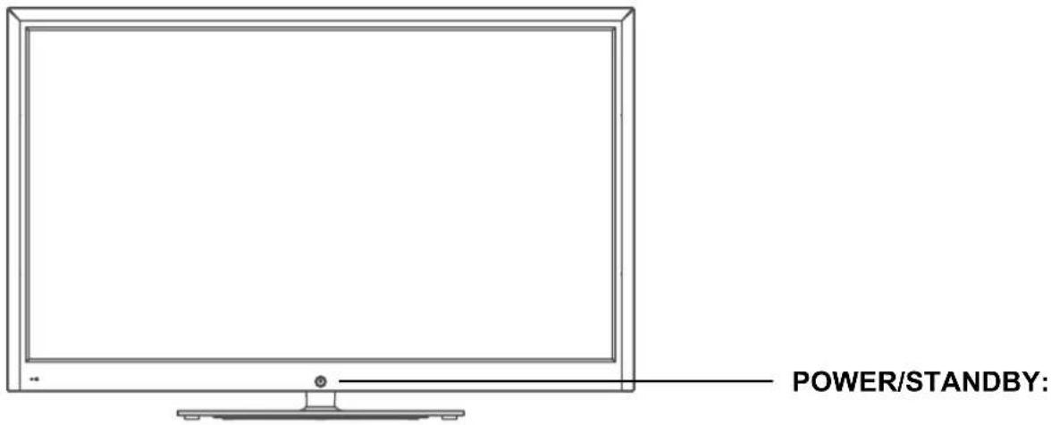 HAIER LE55B1381 - Vue frontale - 1