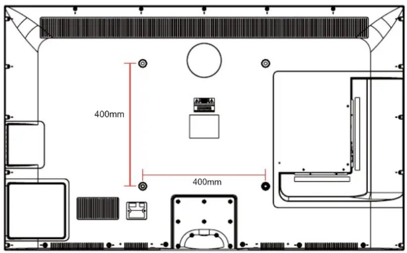 HAIER LE55B1381 - Instruction for Wall Mount - 1