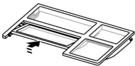 MAYTAG M9BXXGMYM - To remove and replace a shelf: - 1