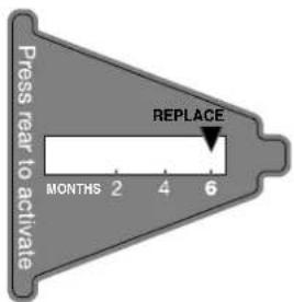 MAYTAG M9BXXGMYM - Style 1 - Installation du témoin de statut de filtré à air manuel - 1