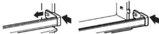 MAYTAG M1BXXGMYB - To remove and replace the rails: - 1
