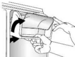 MAYTAG M1BXXGMYB - To remove and replace the utility compartment: - 1