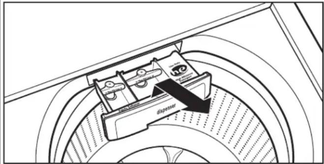 MAYTAG Bravos X MVWX700XL - NETTOYAGE DU TIROIR DISTRIBUTEUR - 1