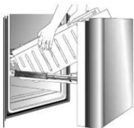 MAYTAG MFI2665XEW - Pour remetre le tiroir en place : - 3