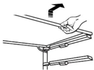 MAYTAG MURM24FWBS - To Remove and Replace Shelves: - 1