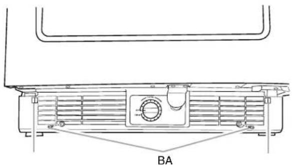 MAYTAG MURM24FWBS - Remove the Base Grille - 1