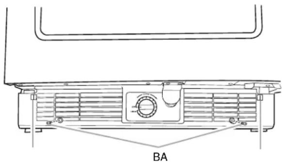 MAYTAG MURM24FWBS - Quite la rejilla de la base - 1