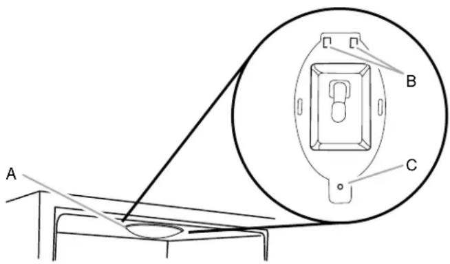 MAYTAG MURM24FWBS - Changement de l'ampoule : - 1