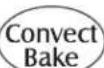 MAYTAG MEW5627DDS - Programmation de Convect Bake : - 1