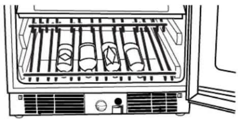 MAYTAG MBCM24FWBS - Stocking the Beverage Center - 1