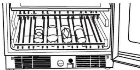 MAYTAG MBCM24FWBS - Stockage dans le réfrigérateur pour boissons - 1
