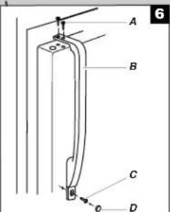 AMANA A8RXNGMWB - Cambio del sentido de aperture de las puertas (optional) - 5