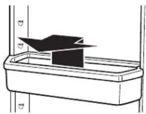 AMANA AQU2003TRW - Pour retiret et reinstaller le balconnet : - 1