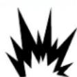 AMANA AQU2003TRW - WARNING - 1