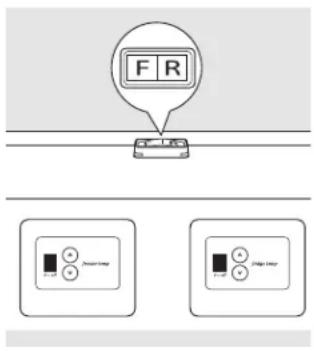 GE FUM14SVRWW - Commande electronique de la temperature (Certains modeles verticaux sans givre) - 1