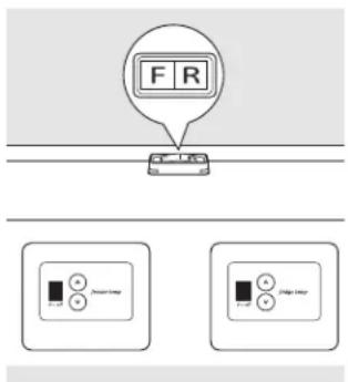 GE FUF14DVRWW - Commande électronique de la température (Certains modèles verticaux sans givre) - 1