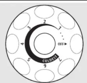GE FCM15PUWW - Commande de température - 1