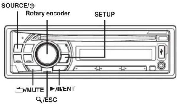 ALPINE CDE121 - SETUP - 1