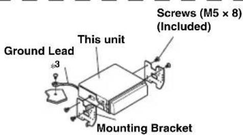 ALPINE CDE121 - Removal - 2
