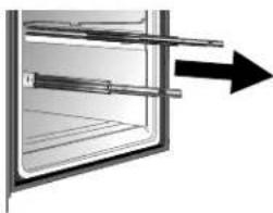 MAYTAG MFI2670XEW - Pour remettre le tiroir en place : - 1