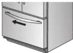 MAYTAG MFI2670XEW - Pour enlever la poignée : - 1
