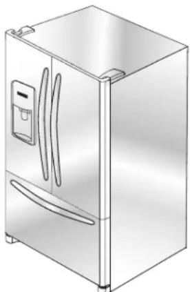 MAYTAG MFI2670XEW - Pour remettre la poignée en place : - 1