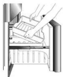 MAYTAG MFI2670XEB - Pour enlever le tiroir : - 1
