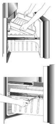 MAYTAG MFI2665XEB - Pour enlever le tiroir : - 1