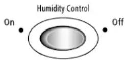 MAYTAG MFD2562VEB - Humidity Control (contrôle de l'humidité) (sur certains modèles) - 1
