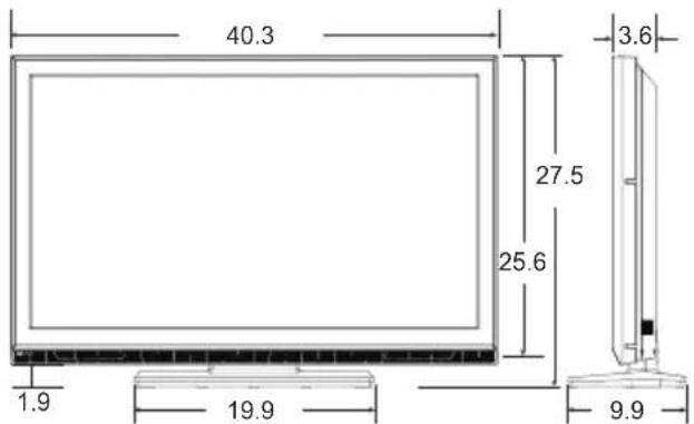 SANYO LCD42E40W - INSTALLACION POSCIONAMIENTO DEL HDTV LCD - 2