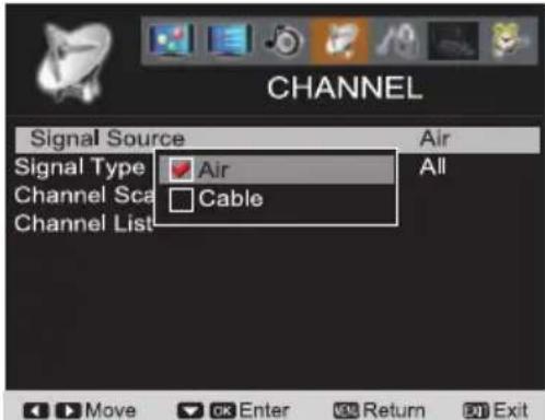 SANYO LCD42E40W - INITIAL CHANNEL SCAN - 1