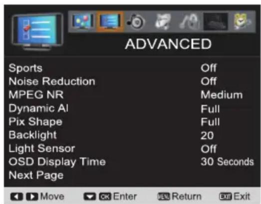 SANYO LCD42E40W - ADVANCED - 1