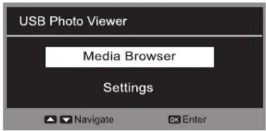 SANYO LCD42E40W - USB (PHOTO VIEWER) - 1