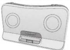 Cyber Acoustics CA492 - Conectar el iPod shuffle u otra fuente - 1