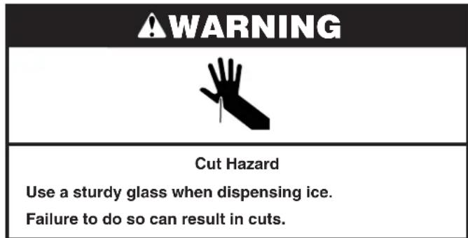 AMANA ASD2522WRW - To Dispense Ice: - 1