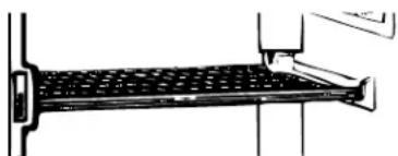 DANBY Designer DUF570WDD - Refrigerated Shelves - 1