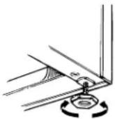 DANBY Designer DUF570WDD - Adjust the Door - 1