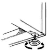 DANBY Designer DUF570WDD - Ajustement de porte - 1