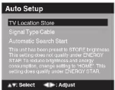 JVC LT32E710 - Starting Setup (Configuration au démarrage) - 1