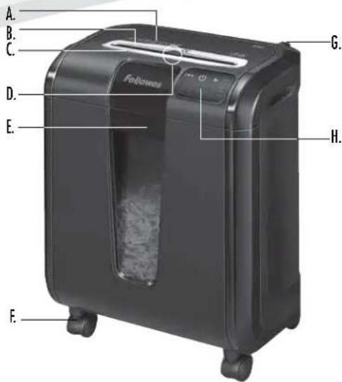 FELLOWES Powershred 84Ci - DESACTIVER LA FONCTION - 7