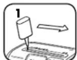 FELLOWES Powershred 84Ci - FOLLOW OILING PROCEDURE BELOW AND REPEAT TWICE - 1