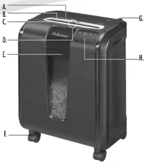 FELLOWES Powershred 84Ci - LIMITED PRODUCT WARRANTY - 1