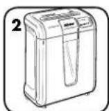 FELLOWES Powershred 84Ci - CASTER INSTALLATION - 2